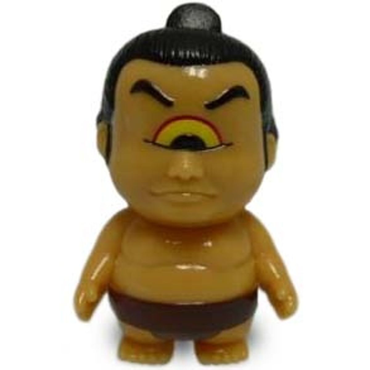 Bakenofuji - Flesh w/ Brown Mawashi & Yellow Eye