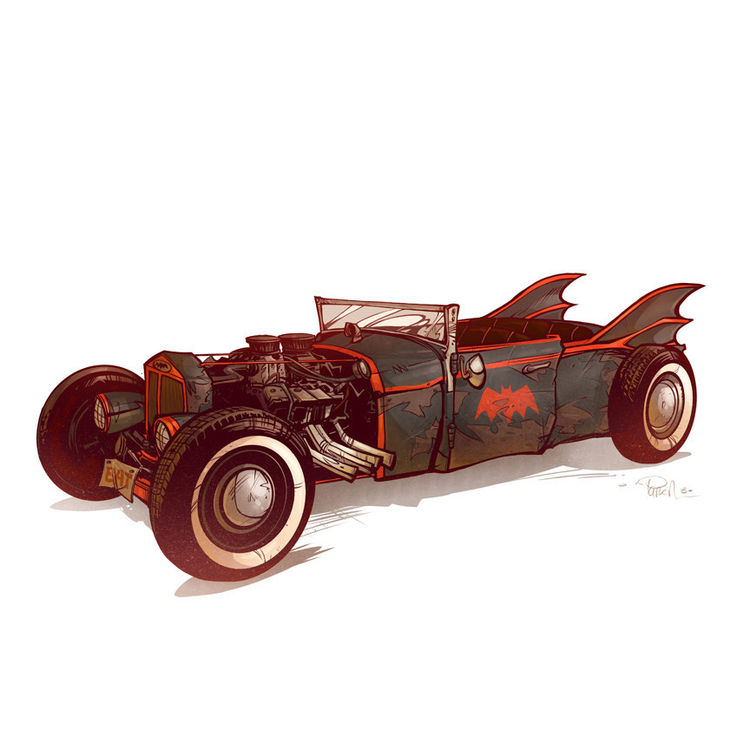 Bat Rod by Brett Parson