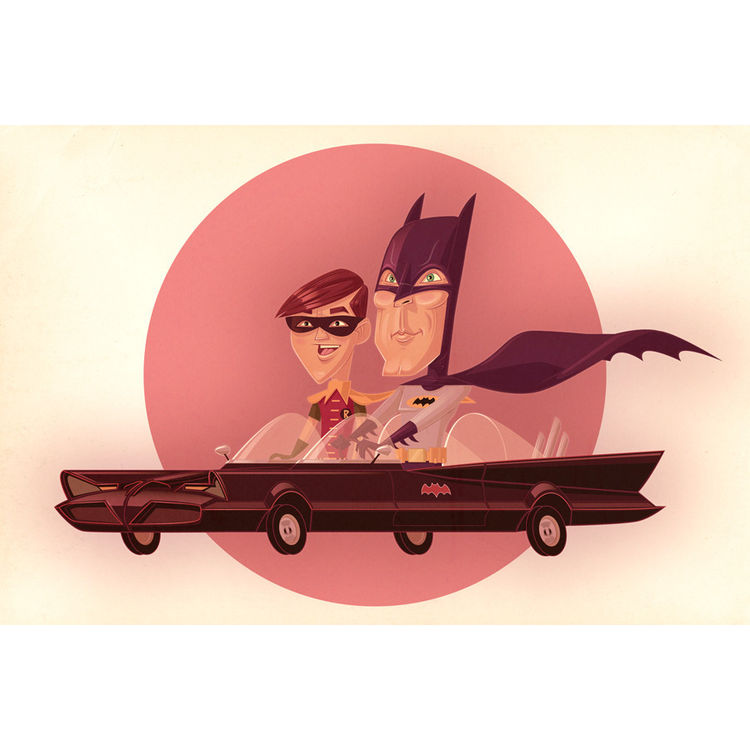 Batman Lincoln Futura by James Gilleard