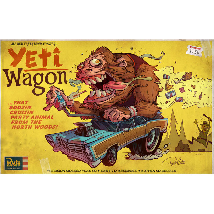 Yeti Wagon by Brett Parson
