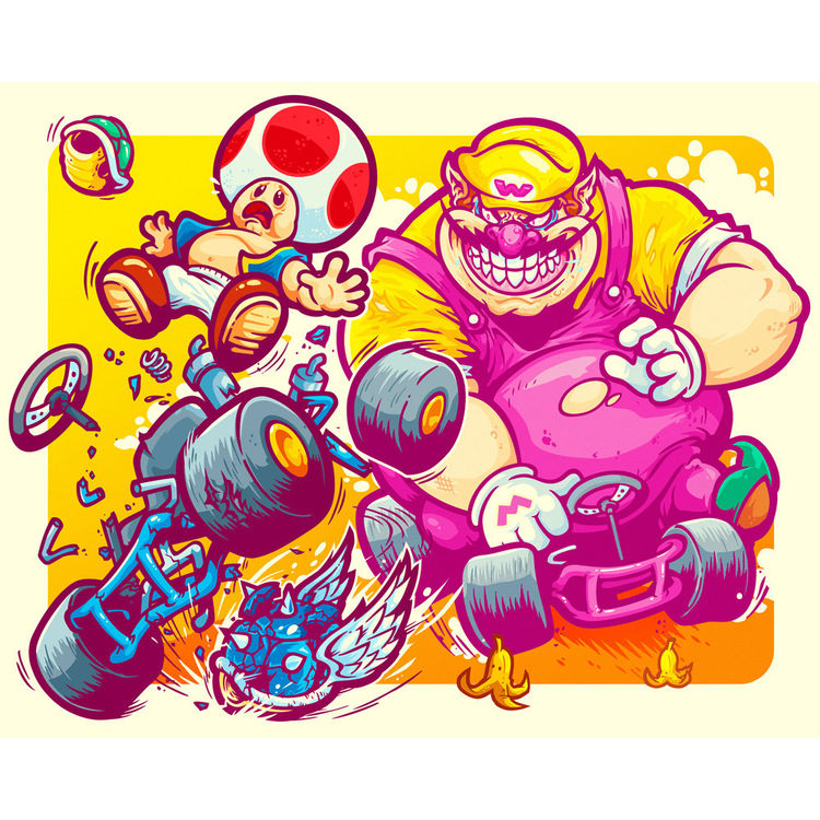 Beware The Blue Shell by WinterArtwork
