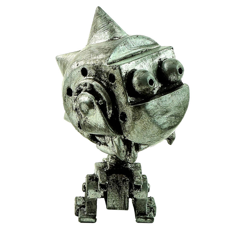 Aged Steel RaaarBot by Dynamite Rex