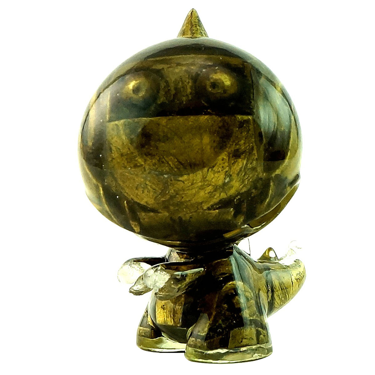 Aged Brass RaaarBot Double Cast