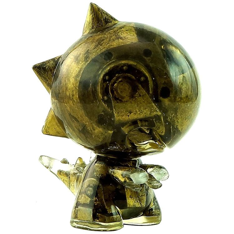 Aged Brass RaaarBot Double Cast by Bing Yeh