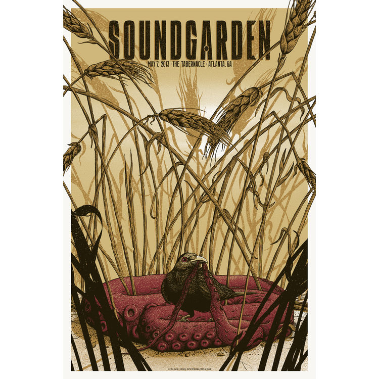 Soundgarden -  Atlanta, GA 2013 by Neal Williams