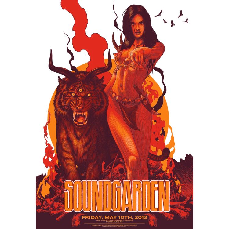 Soundgarden – Louisville, KY 2013 by Vance Kelly