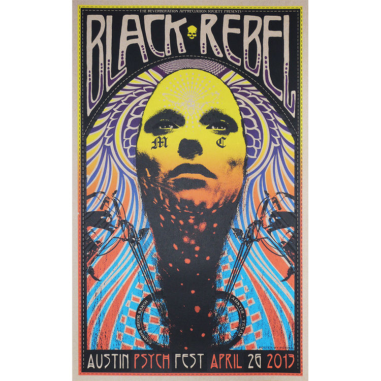 Black Rebel Motorcycle Club – Austin, TX 2013 by Adam Pobiak