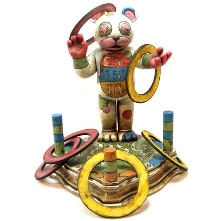Ivory Bear Ring Toss by Leecifer