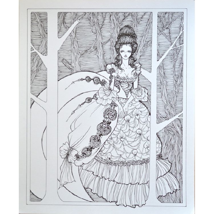 Woman in the Woods by Alexandra Cho