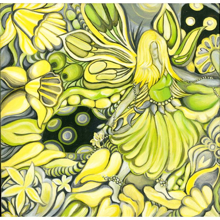 Yellow Fairy by Alyson Pouls