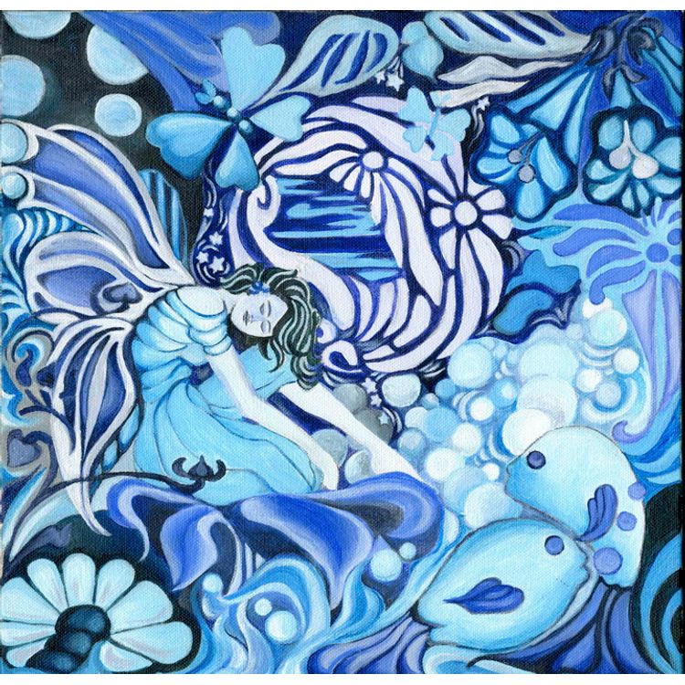 Blue Fairy by Alyson Pouls