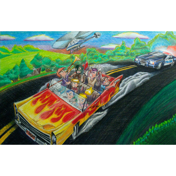 Delinquent Chase by Brian Martinez