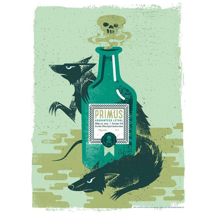 Primus – Eureka, CA 2013 by Doe Eyed Design