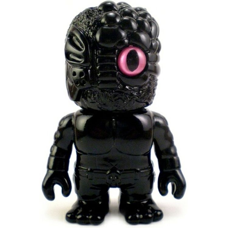 Mini Mutant Chaos - Black w/ Pink Eye by Real X Head (Mori Katsura)