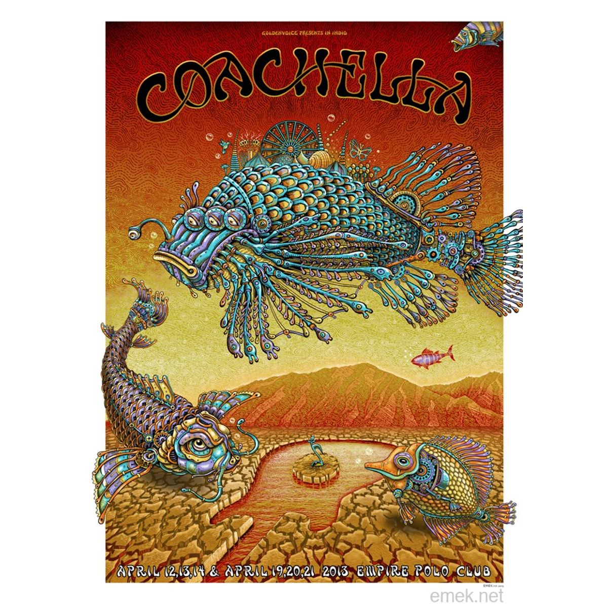 Coachella 2013 (Red Sunset Variant Edition)