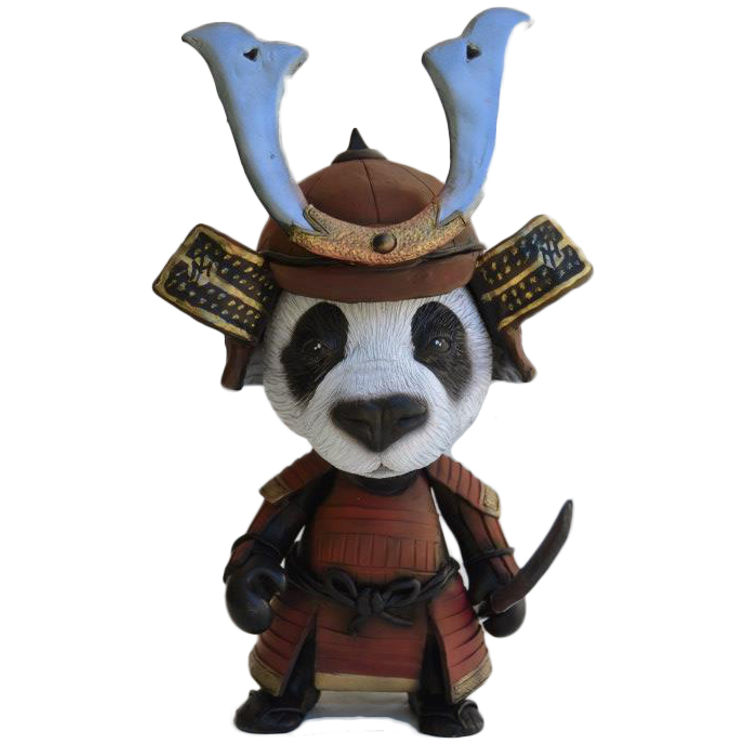 Panda Samurai by mone86