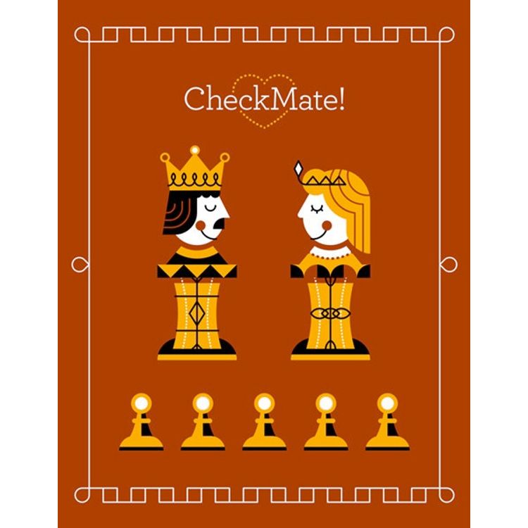 Checkmate by Dominic Flask
