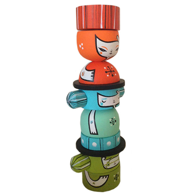 Color Totem by Julie West