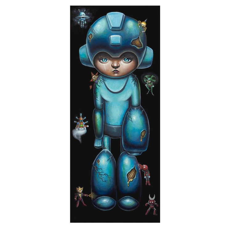 Megaman - Blue by Jordan Mendenhall