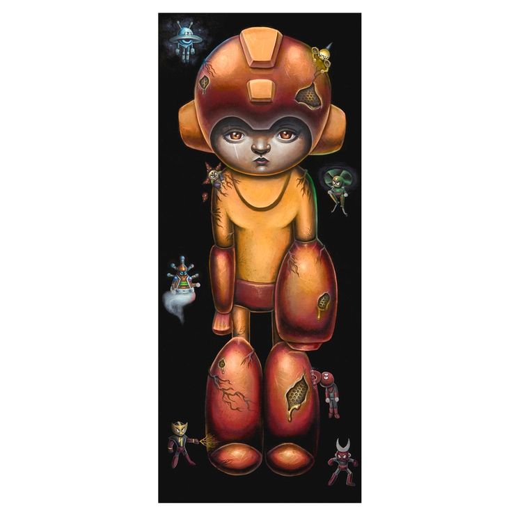Megaman - Orange by Jordan Mendenhall