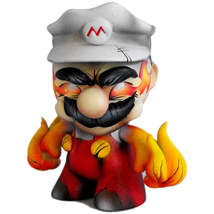 Psycho Mario Bros. - Mario by Fuller Designs