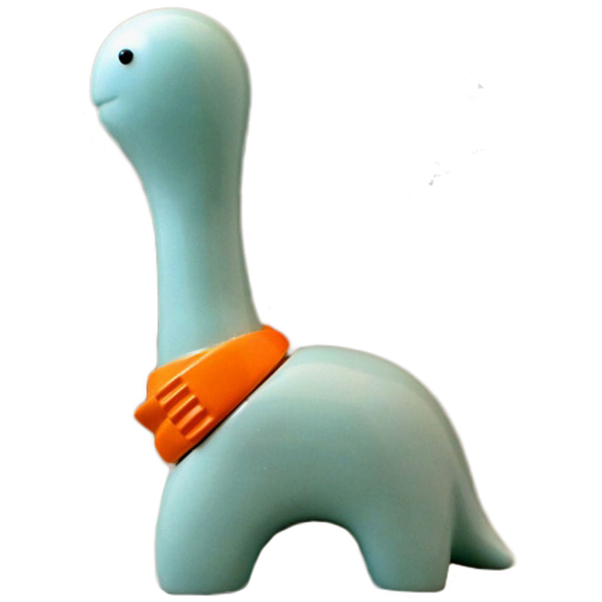 Wool - Light Blue w/ Orange Muffler