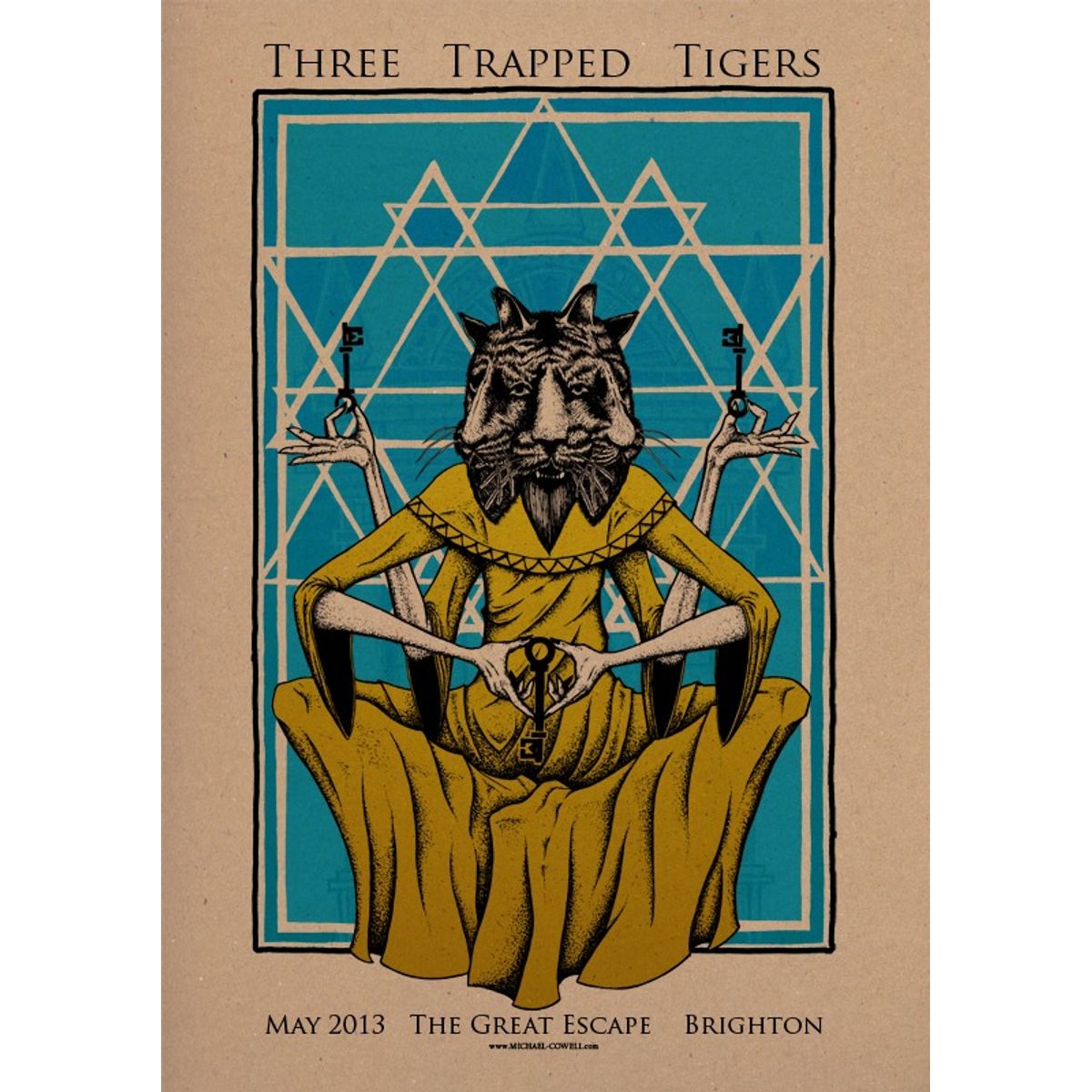 Three Trapped Tigers – The Great Escape Festival 2013
