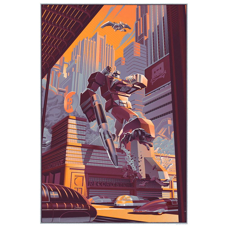 Soundwave - Variant by Laurent Durieux