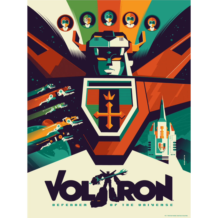 Voltron - Variant by Tom Whalen