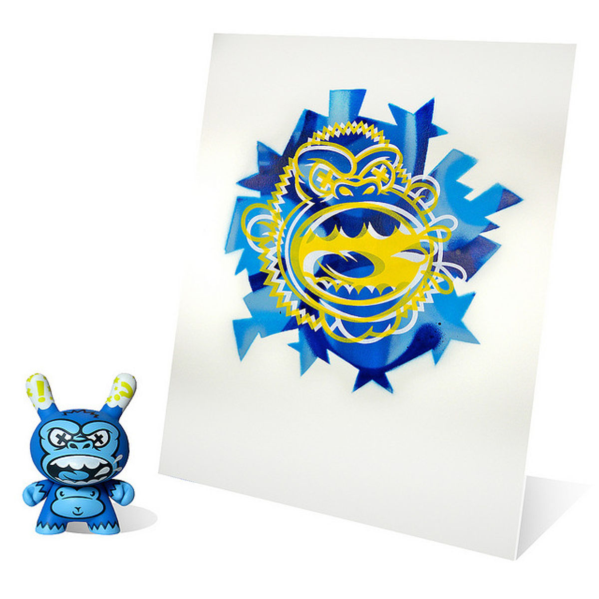 Blue Ape Dunny Artist Proof Print