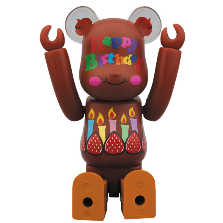 Birthday Be@rbrick - Brown 100% by Medicom