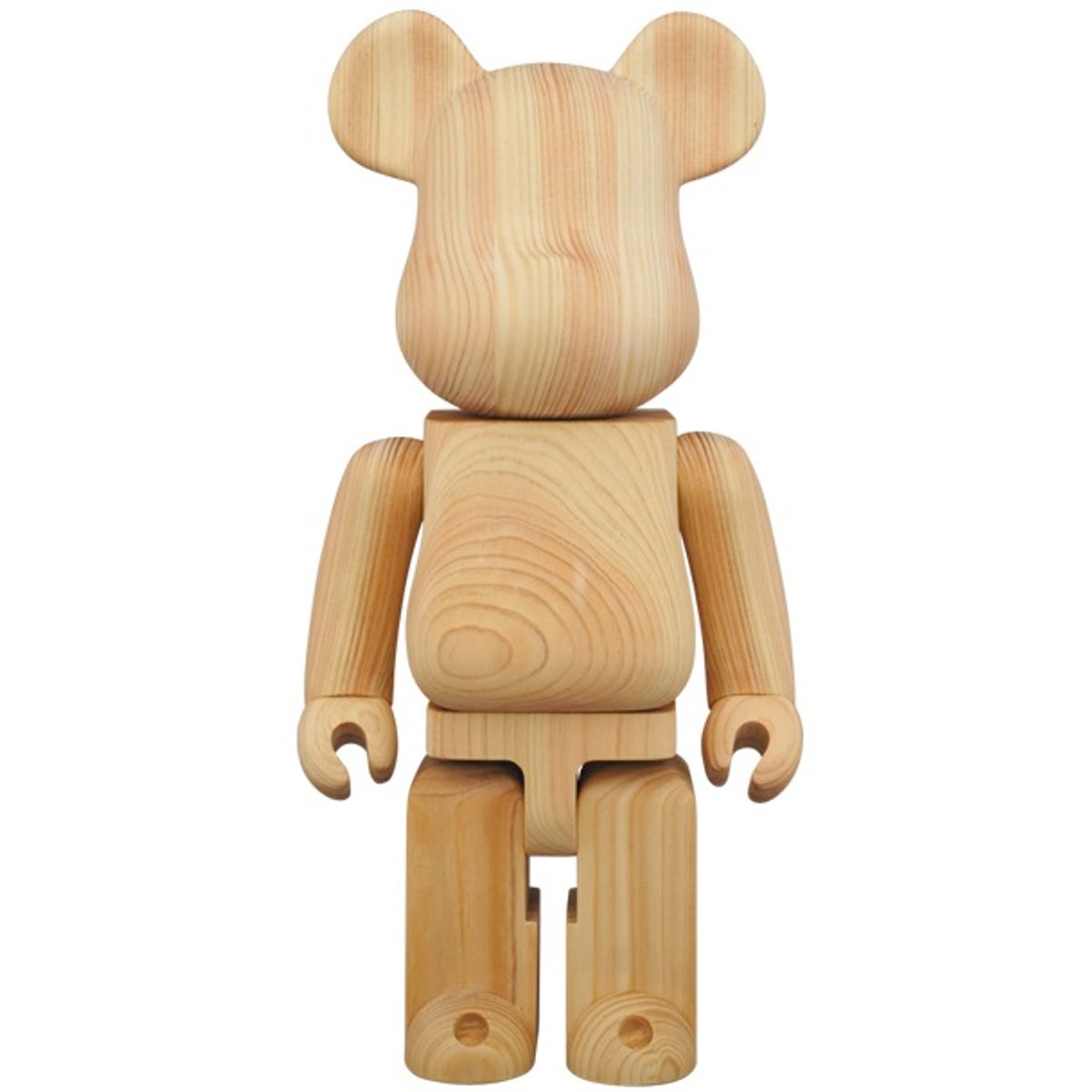 400% Hinoki Cypress Karimoku Bearbrick