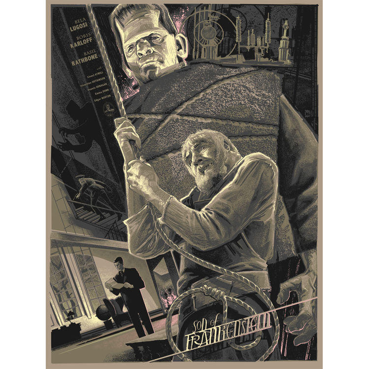 Son of Frankenstein - Kraft Glow Variant by Rich Kelly