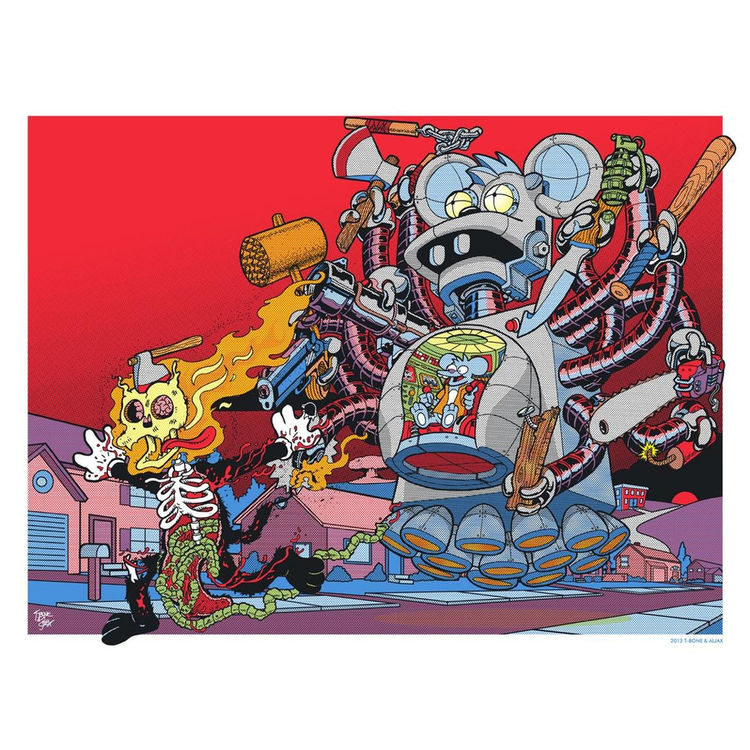 Itchy & Scratchy by T-Bone & Aljax