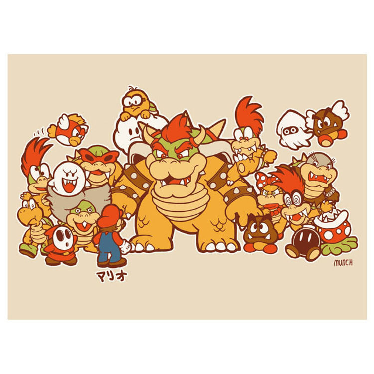 Mario by Munch