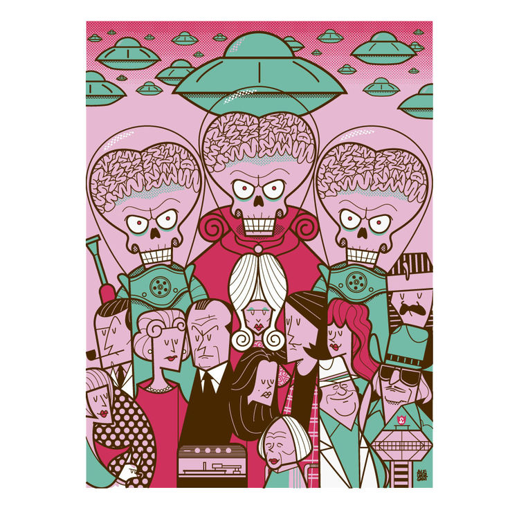 Invasion from Mars by Ale Giorgini