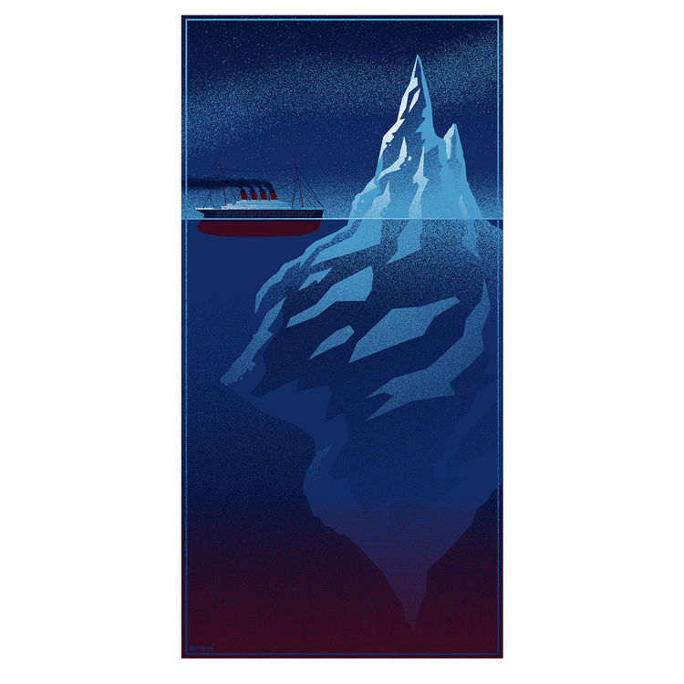Iceberg Right Ahead by Tim Anderson