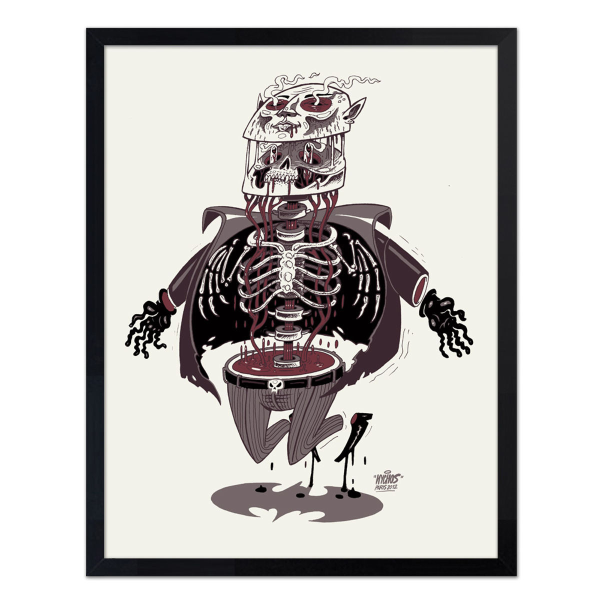 Anatomy of A Vampire Red Edition Print