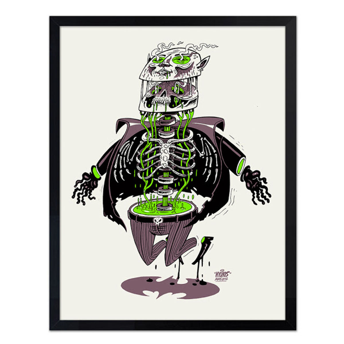 Anatomy of A Vampire Green Edition Print