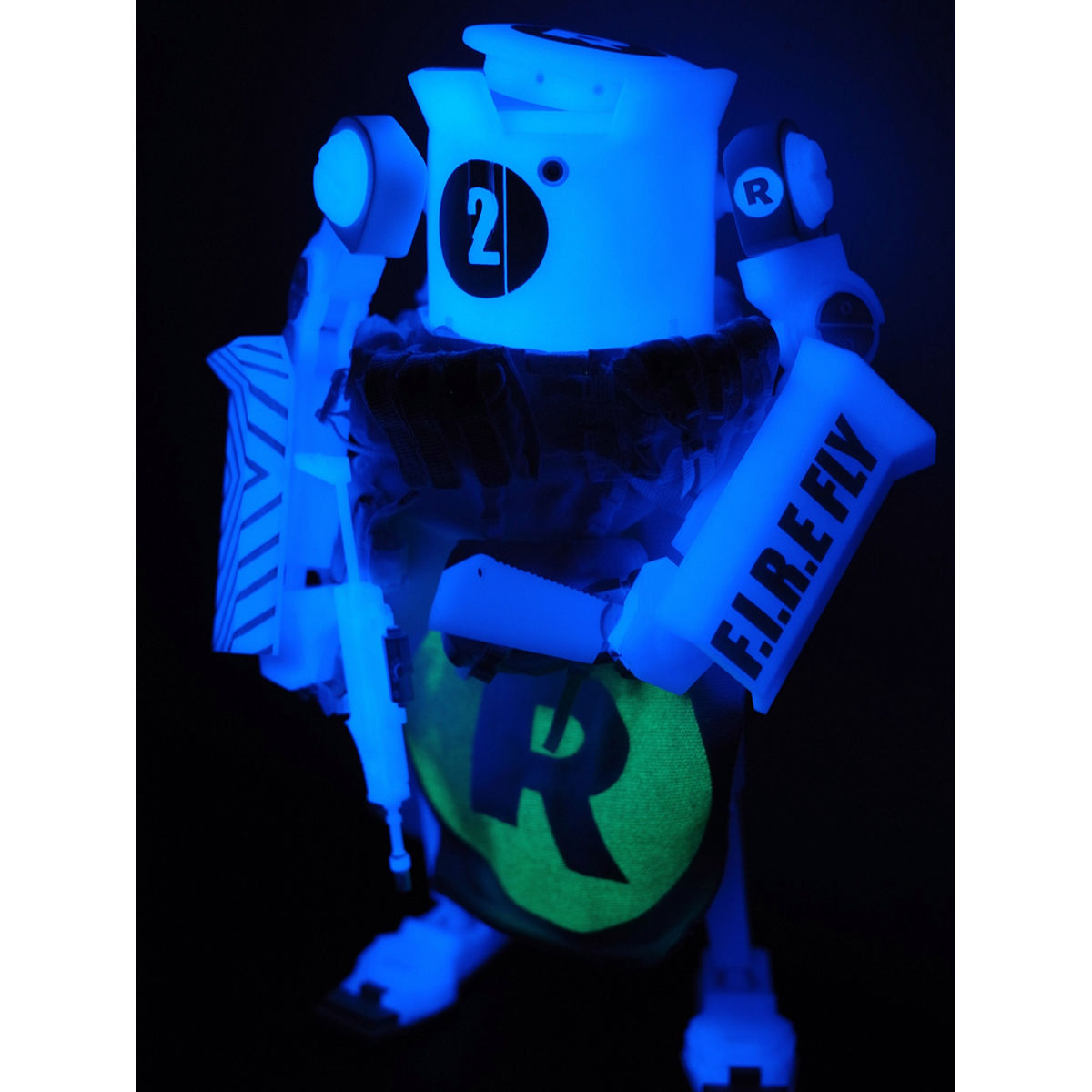 Dropcloth - GID Blue