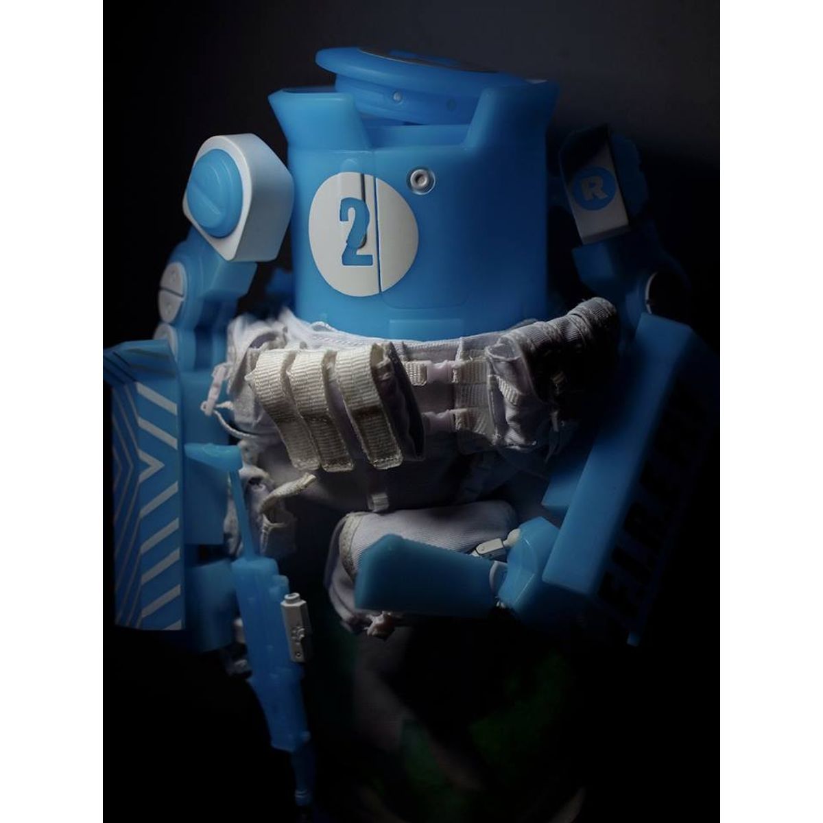 Dropcloth - GID Blue