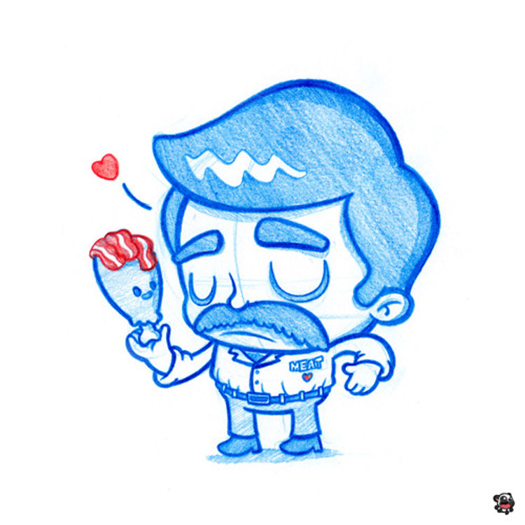 RON "F@$KIN' SWANSON by PodgyPanda