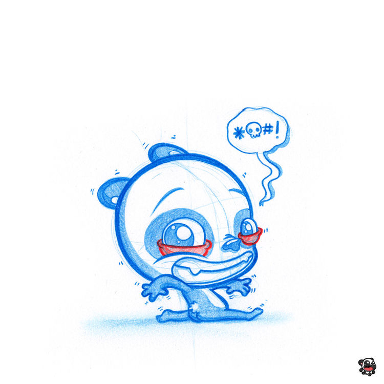PANDA SPLITS by PodgyPanda