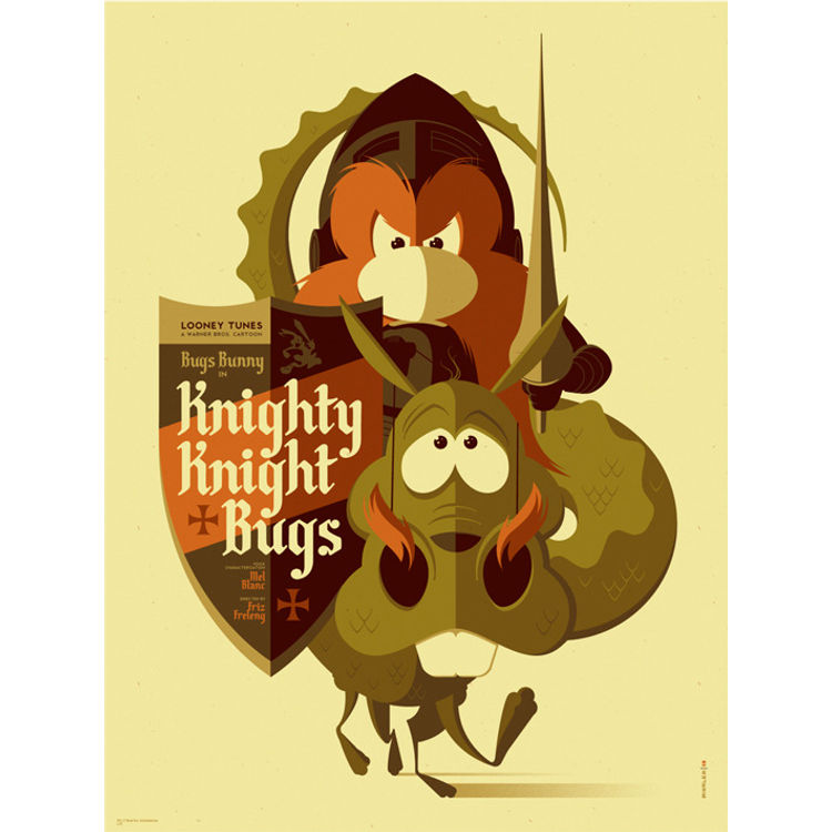 Knighty Knight Bugs by Tom Whalen