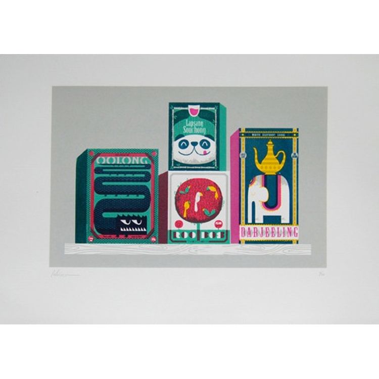 Tea Box Zoo by Peskimo