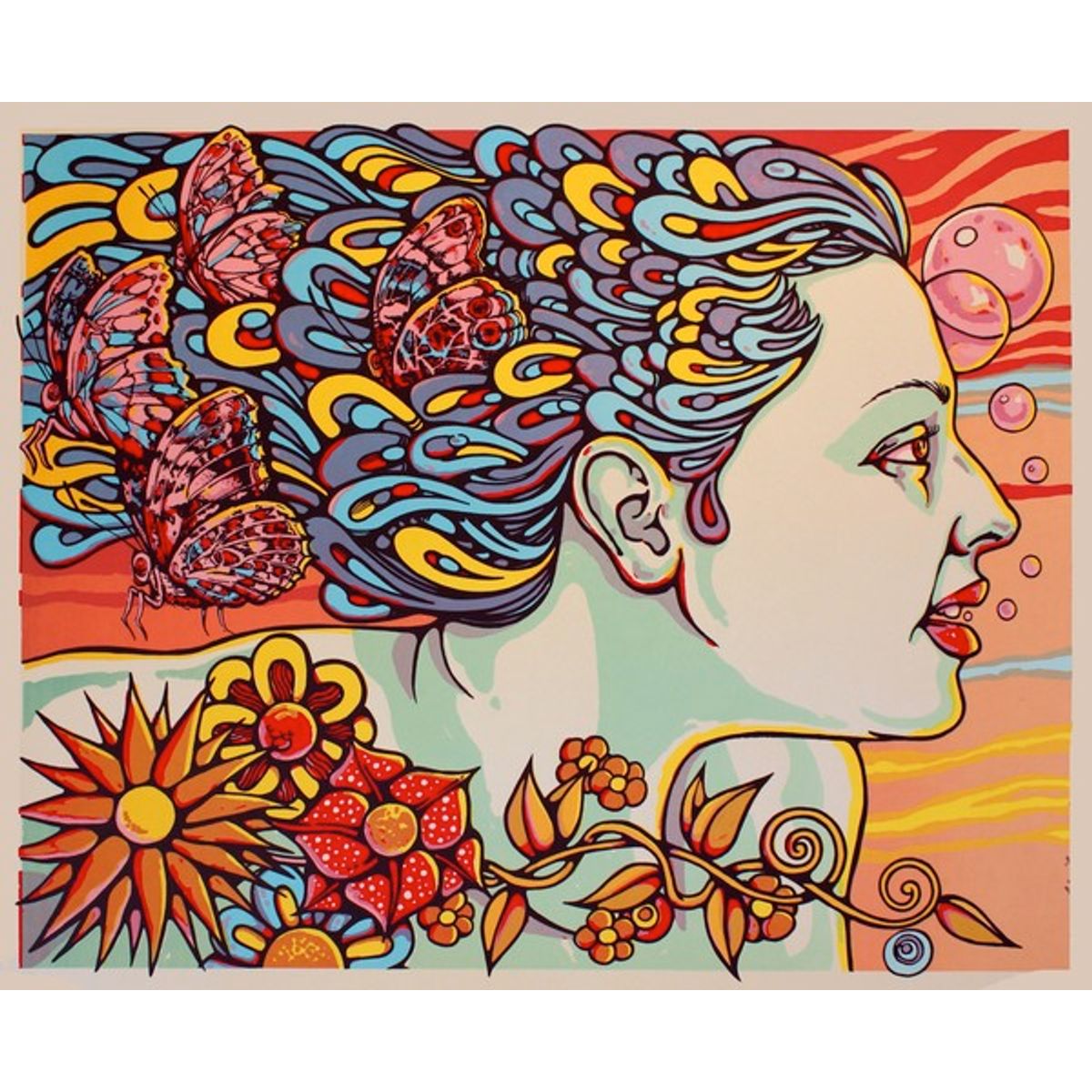 VALENTINE BLUE / ORANGE VARIANT