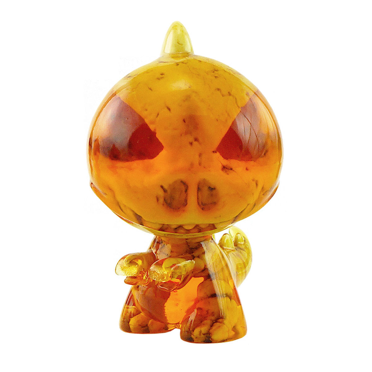 Orange Skeleton Double Cast