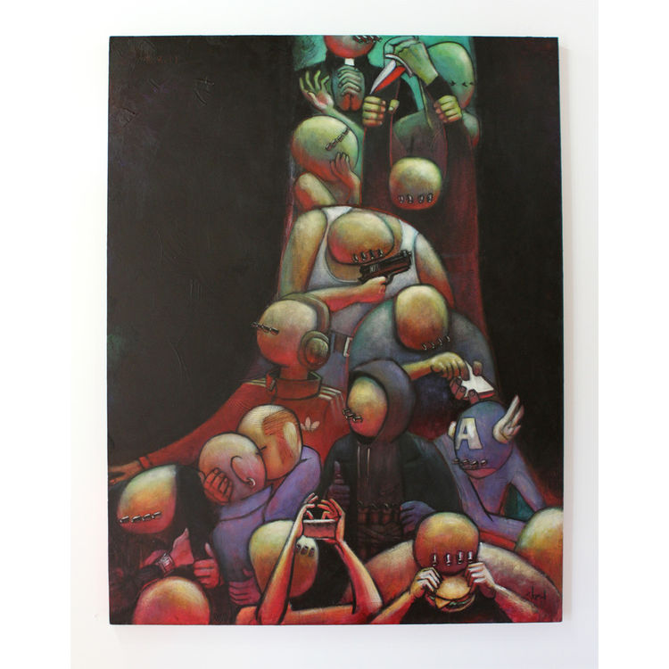 Conspiracy On The Escalator by Ron Zakrin