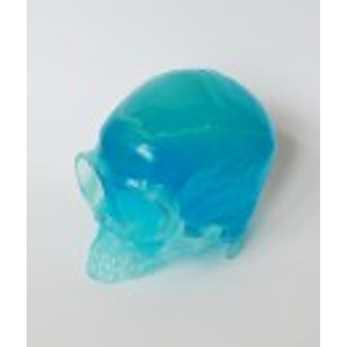 Heart Skull - Transparent Blue