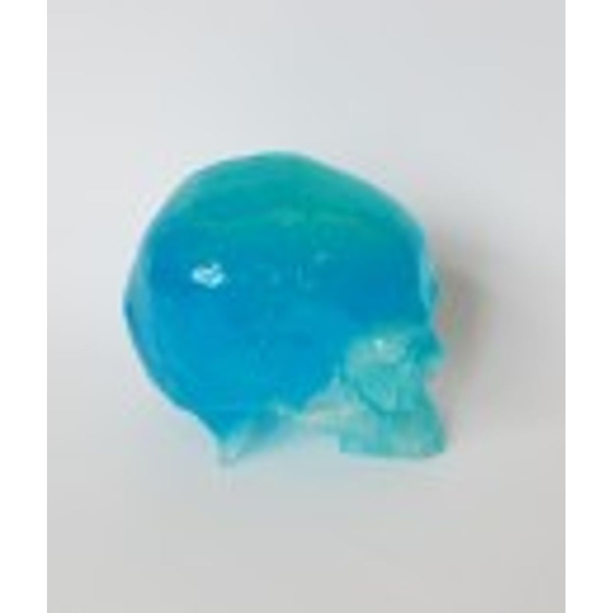 Heart Skull - Transparent Blue